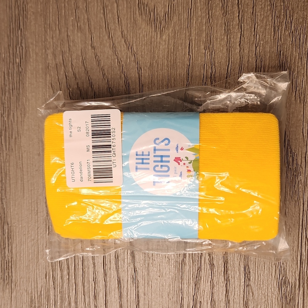 Primary brand girls yellow tights